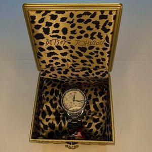 Betsey Johnson Watch with luxury case